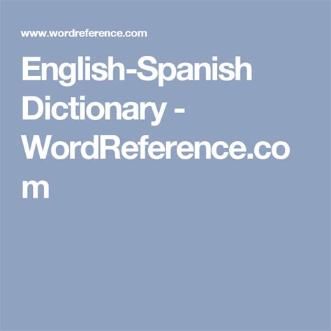 wordreference spanish english|english .